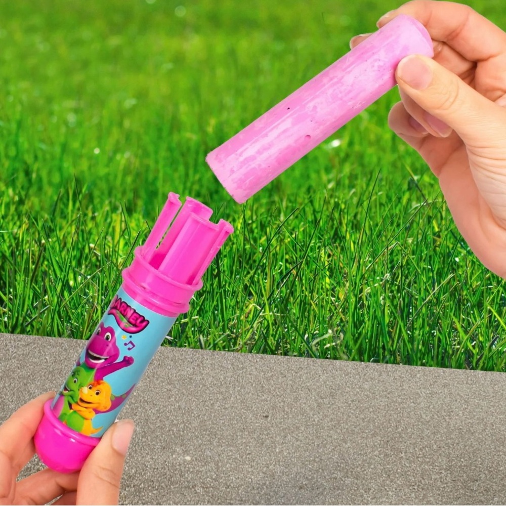 Barney Chalk Holders Set with chalk- Multicolor - Picture 5 of 6